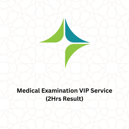 Medical Examination VIP Service (2Hrs Result)
